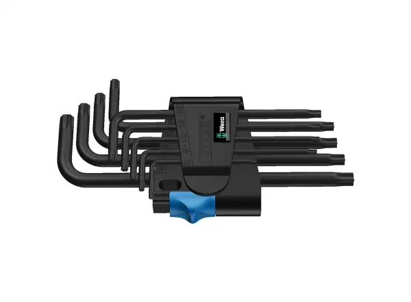 Wera 967/9 TX HF 1 TORX L-klíče s přidržením BlackLaser sada 9 ks