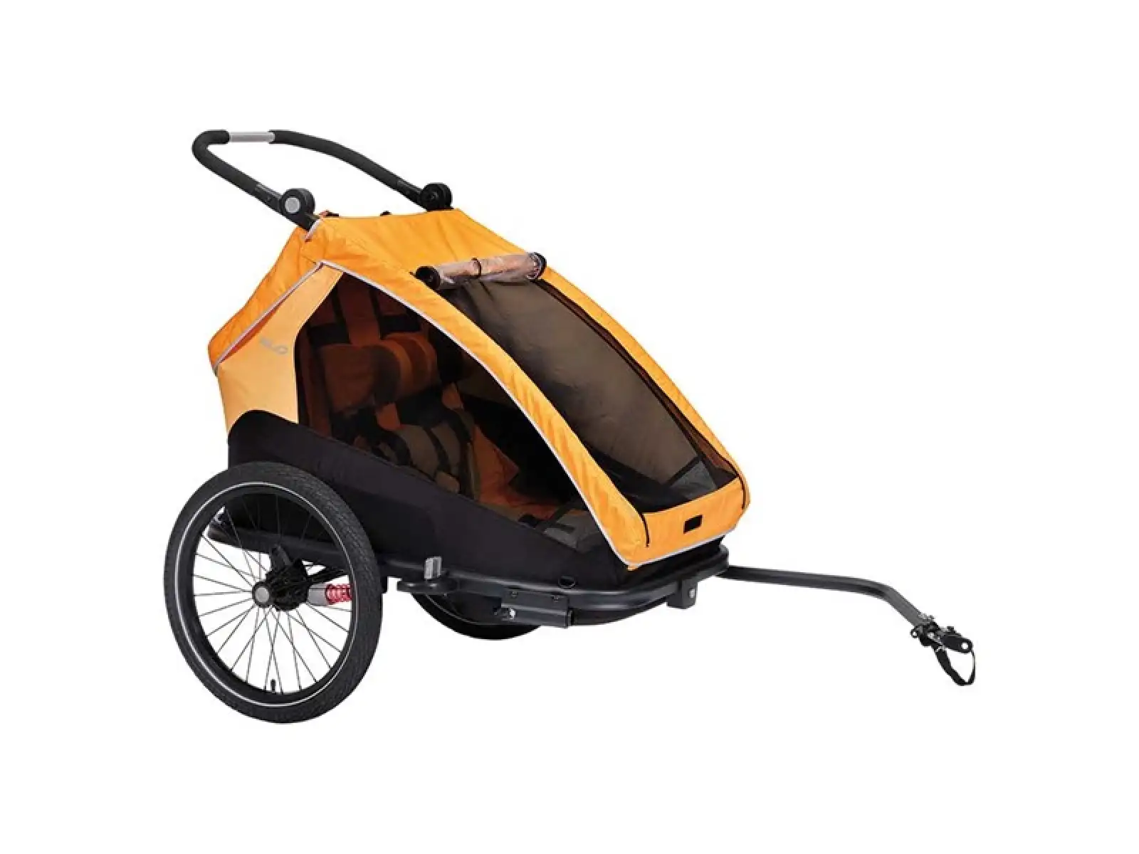 XLC DUOs BS-C10 dvoumístný závěsný vozík 20" Marigold/Anthrazit