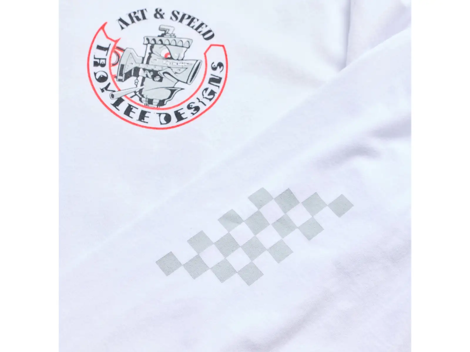 Troy Lee Designs Carb Club pánský dres dlouhý rukáv White