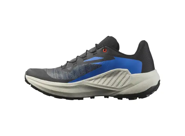 Salomon Genesis pánská běžecká obuv Black/French Blue/Cherry Tomato