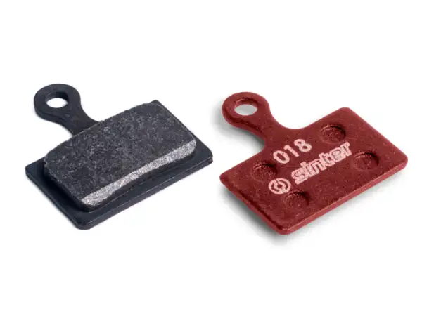 Sinter Shimano K Type brzdové destičky polymer červená
