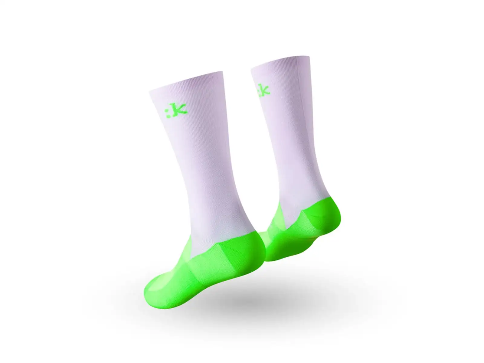 Fizik Performance cyklistické ponožky Lilac/Neon Green