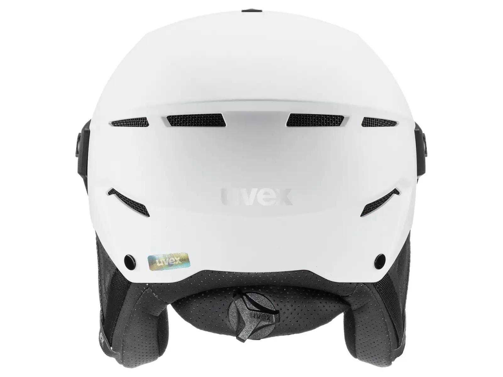 Uvex Instinct Visor lyžařská helma white/black matt