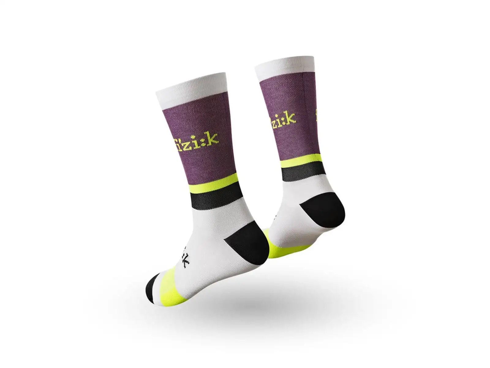 Fizik Team Edition cyklistické ponožky Lilac/White