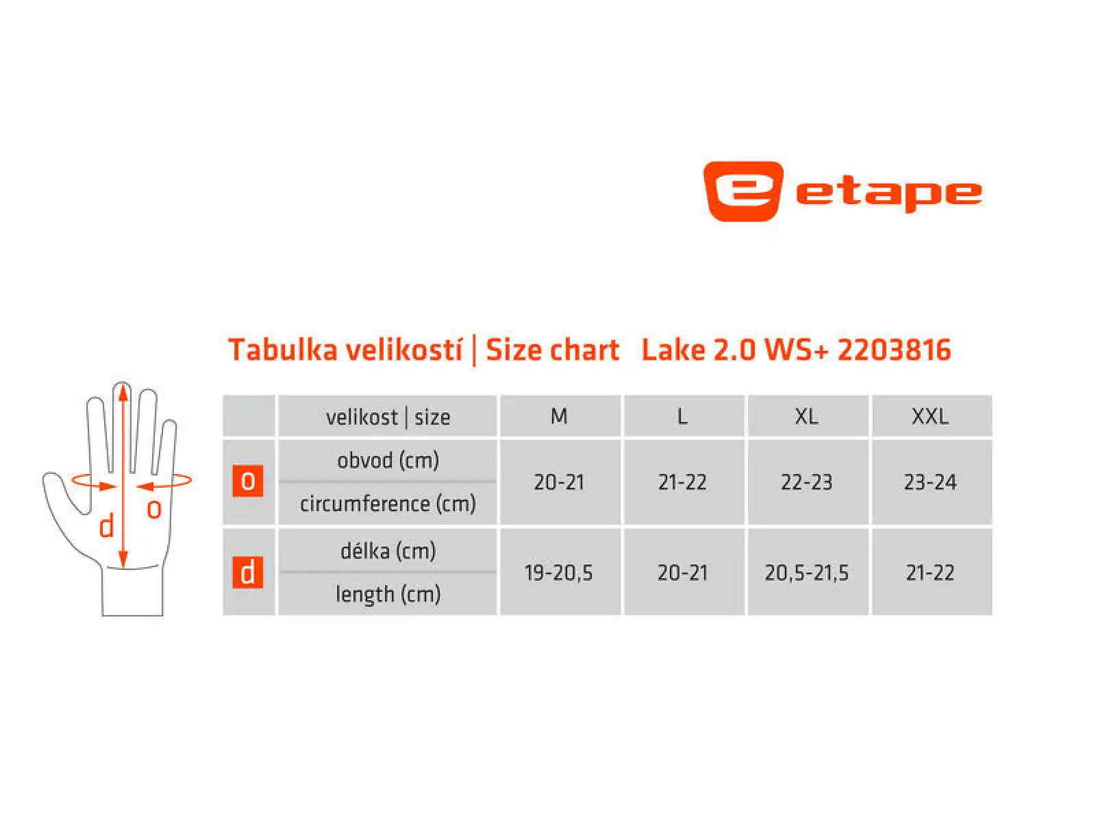 Etape LAKE 2.0 WS+ zateplené rukavice černá/žlutá fluo