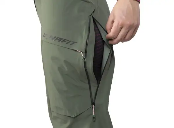 Dynafit Tigard 3L Stretch dámské kalhoty Thyme