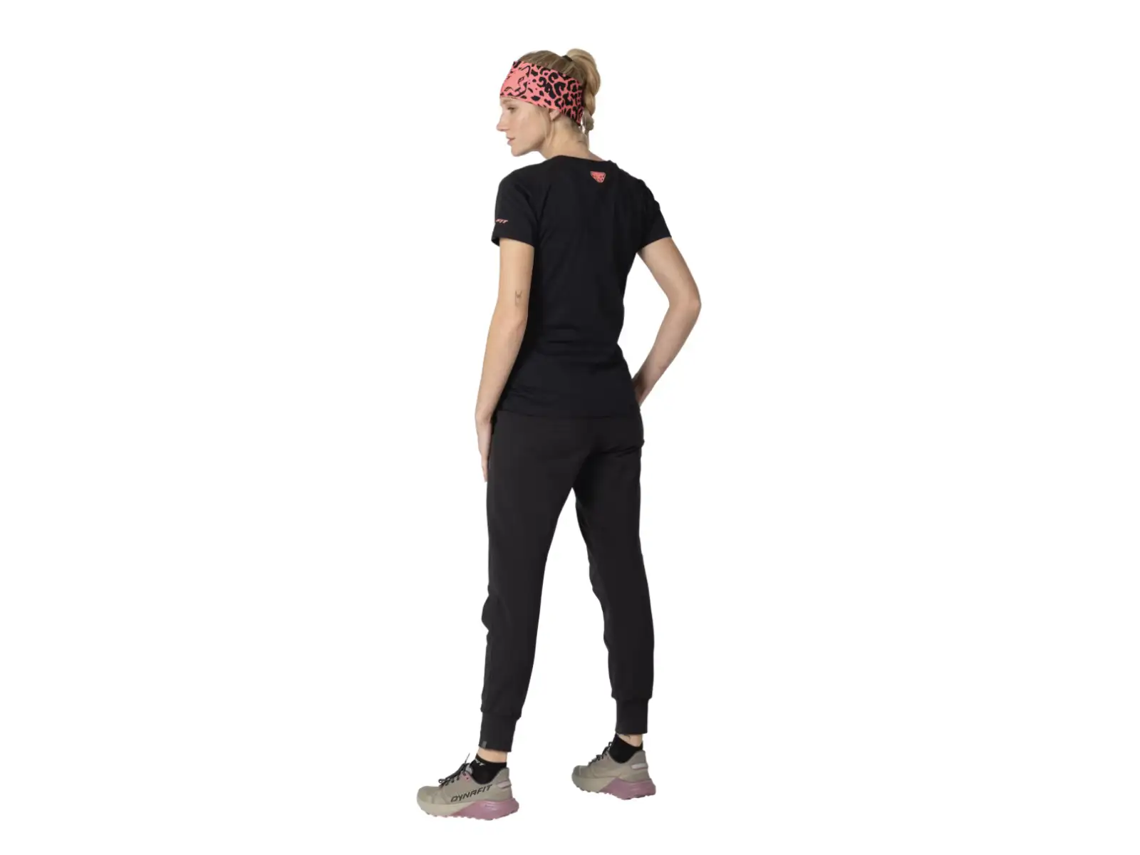 Dynafit Blacklight Cotton dámské triko krátký rukáv Black Out
