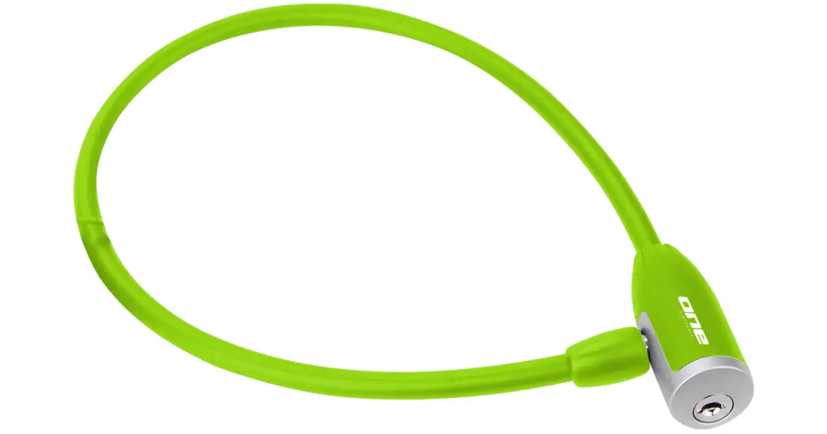 One Bikeparts CK.Lock 12.65 zámek green 12mm/65cm | Koloshop.cz