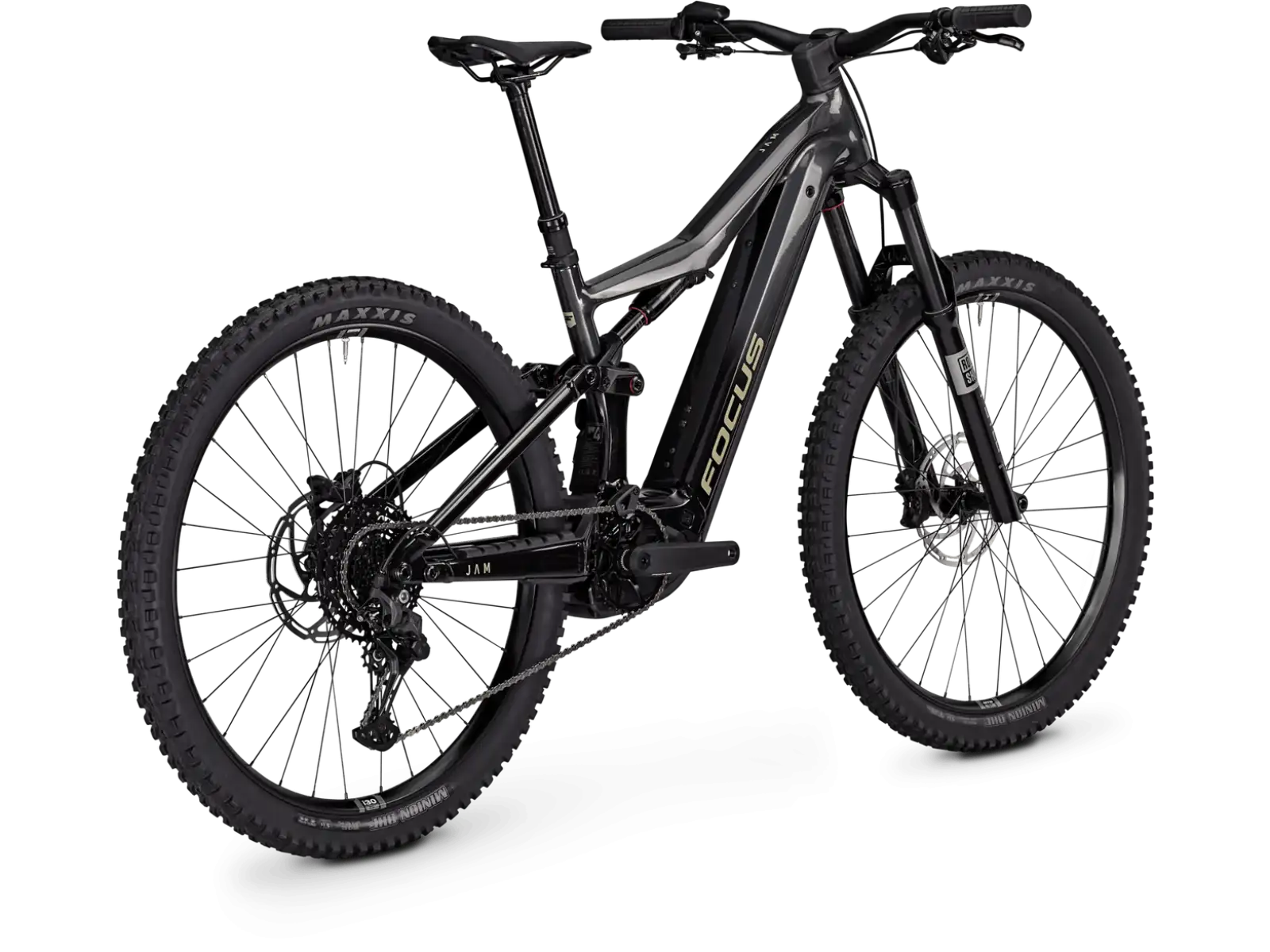 Focus JAM 7 600Wh celoodpružené elektrokolo Diamondblack / Obsidianblack