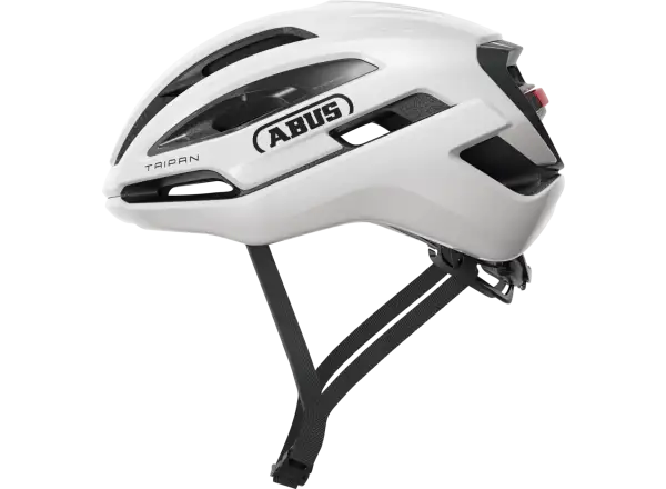 Abus Taipan LED gravel přilba Shiny White
