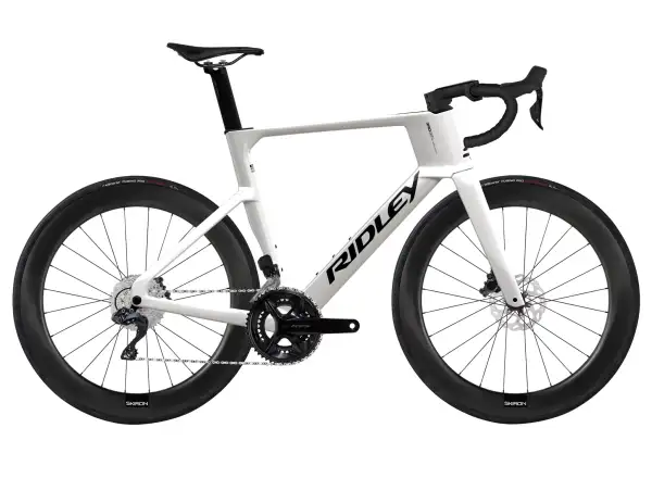 Ridley NOAH 3.0 Ultegra Di2 silniční kolo Pearl White/Black