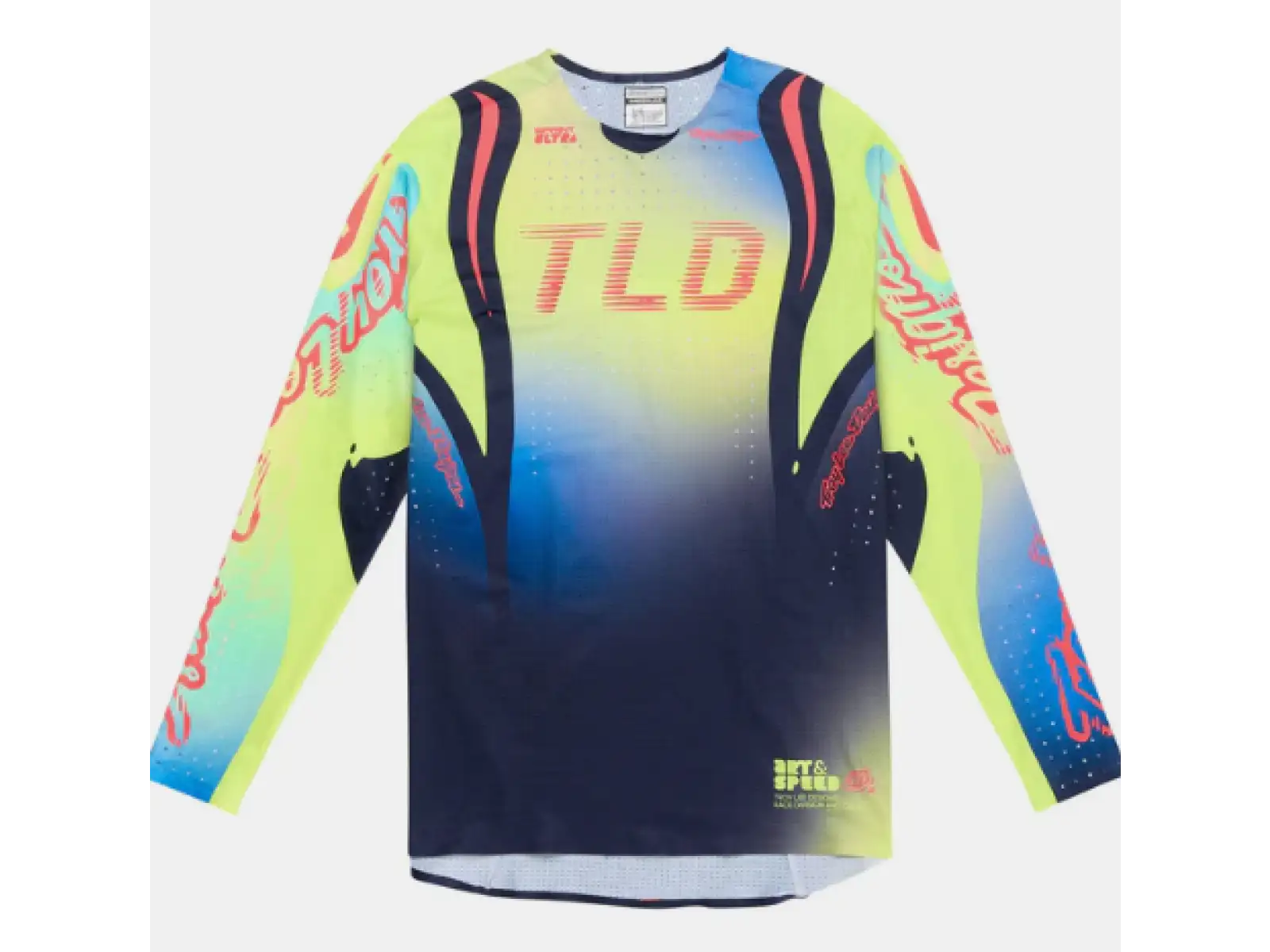 Troy Lee Designs Sprint Ultra Drip pánský dres dlouhý rukáv Glo Yellow