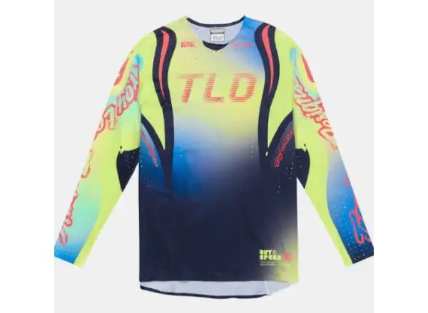 Troy Lee Designs Sprint Ultra Drip pánský dres dlouhý rukáv Glo Yellow