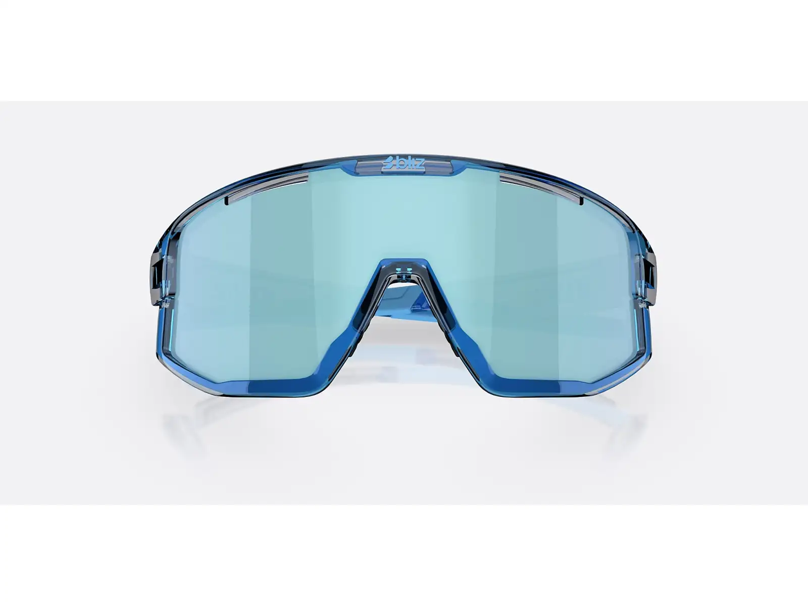 Bliz Fusion Small sluneční brýle Transparent Blue/Smoke Ice Blue Multi