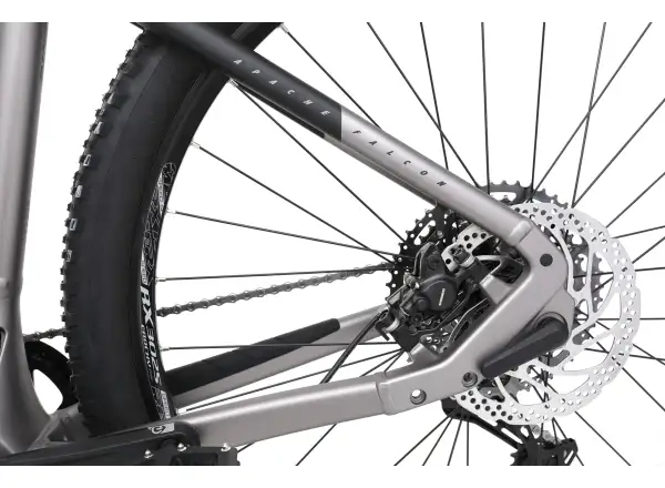 Apache Falcon 2 Bosch CX 800 Wh horské elektrokolo šedá