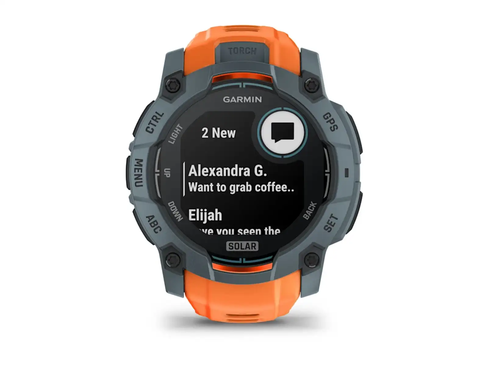 Garmin Instinct 3 Solar 50 mm chytré hodinky Twilight/Solstice pásek