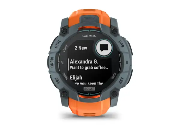 Garmin Instinct 3 Solar 50 mm chytré hodinky Twilight/Solstice pásek