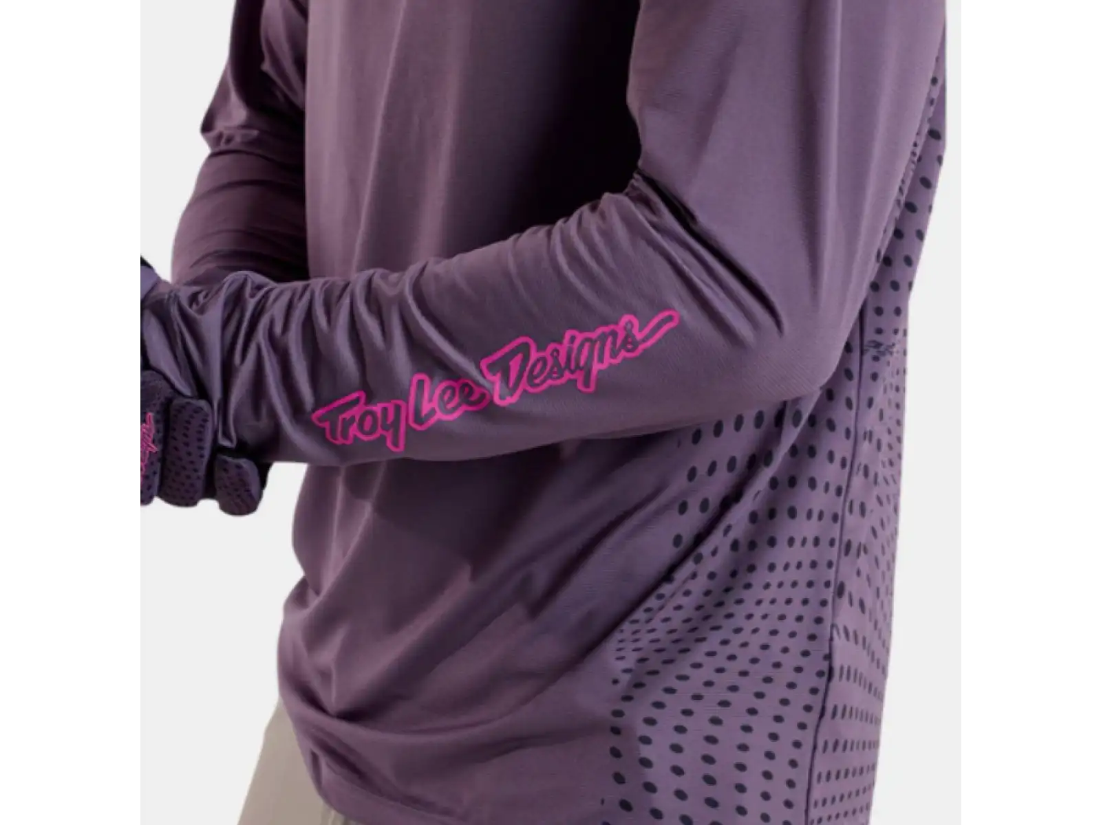 Troy Lee Designs Skyline Radioscape pánský dres dlouhý rukáv Deep Purple