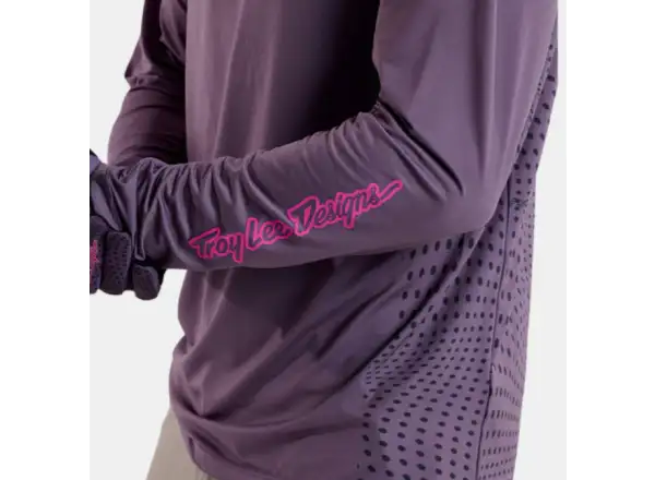 Troy Lee Designs Skyline Radioscape pánský dres dlouhý rukáv Deep Purple