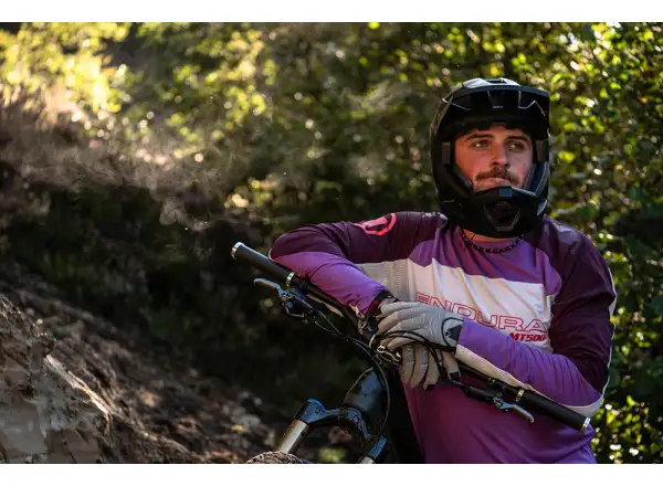 Endura MT500 Burner Lite pánský dres dlouhý rukáv Thistle
