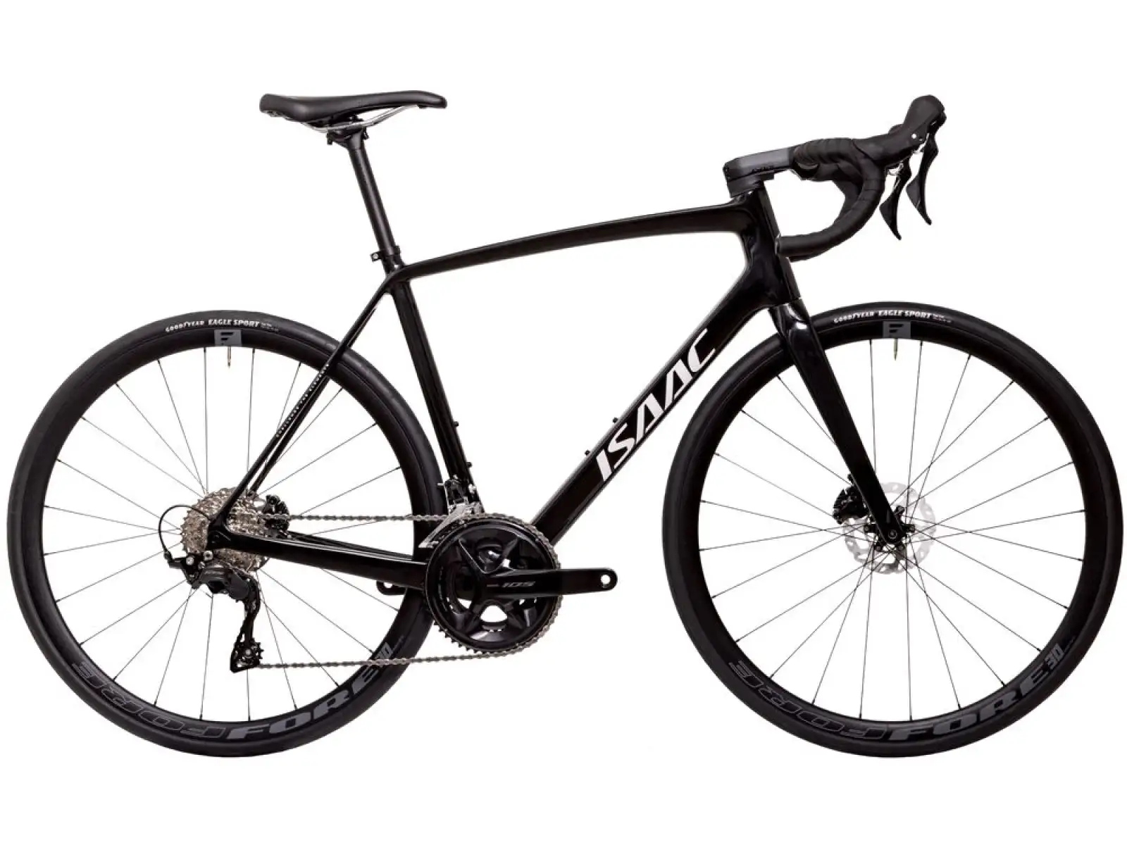 Isaac Vitron 105 Di2 silniční kolo Onyx Black