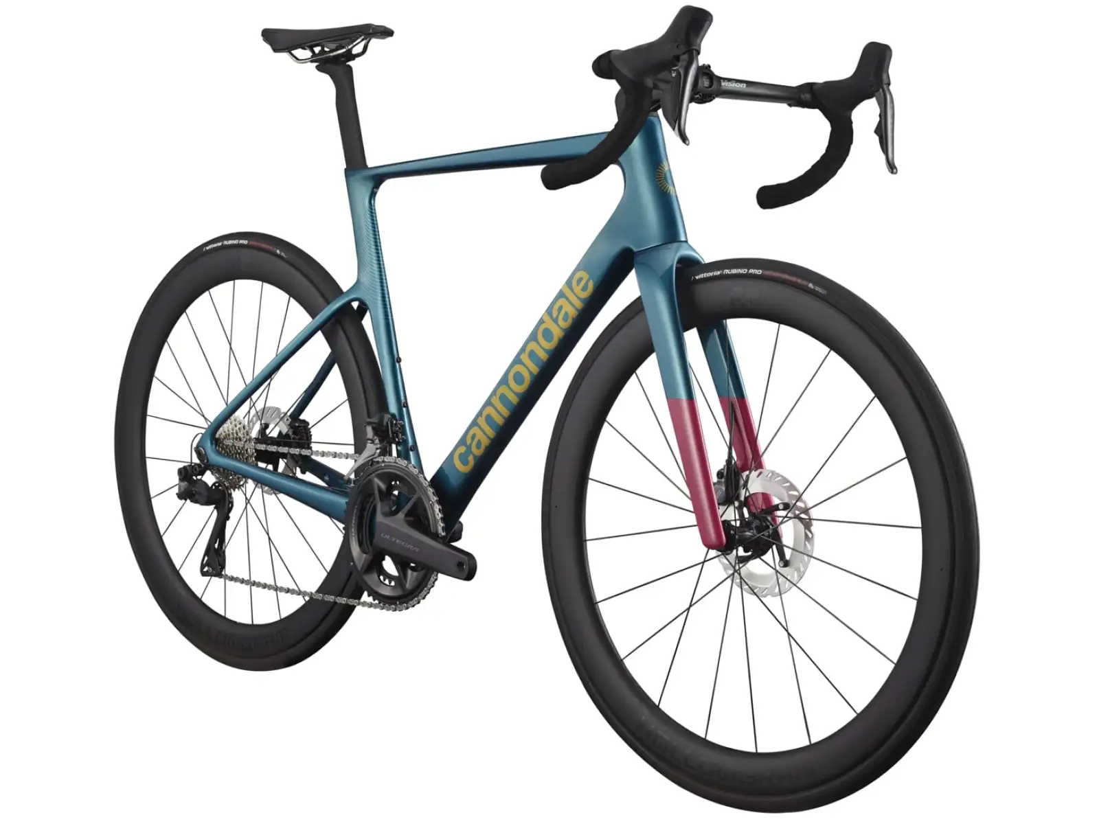 Cannondale SuperSix EVO Carbon 2 Compact silniční kolo Deep Teal