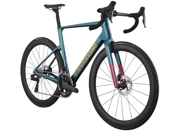 Cannondale SuperSix EVO Carbon 2 Compact silniční kolo Deep Teal
