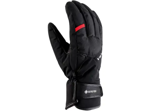 Viking Branson GTX pánské lyžařské rukavice Black/Red
