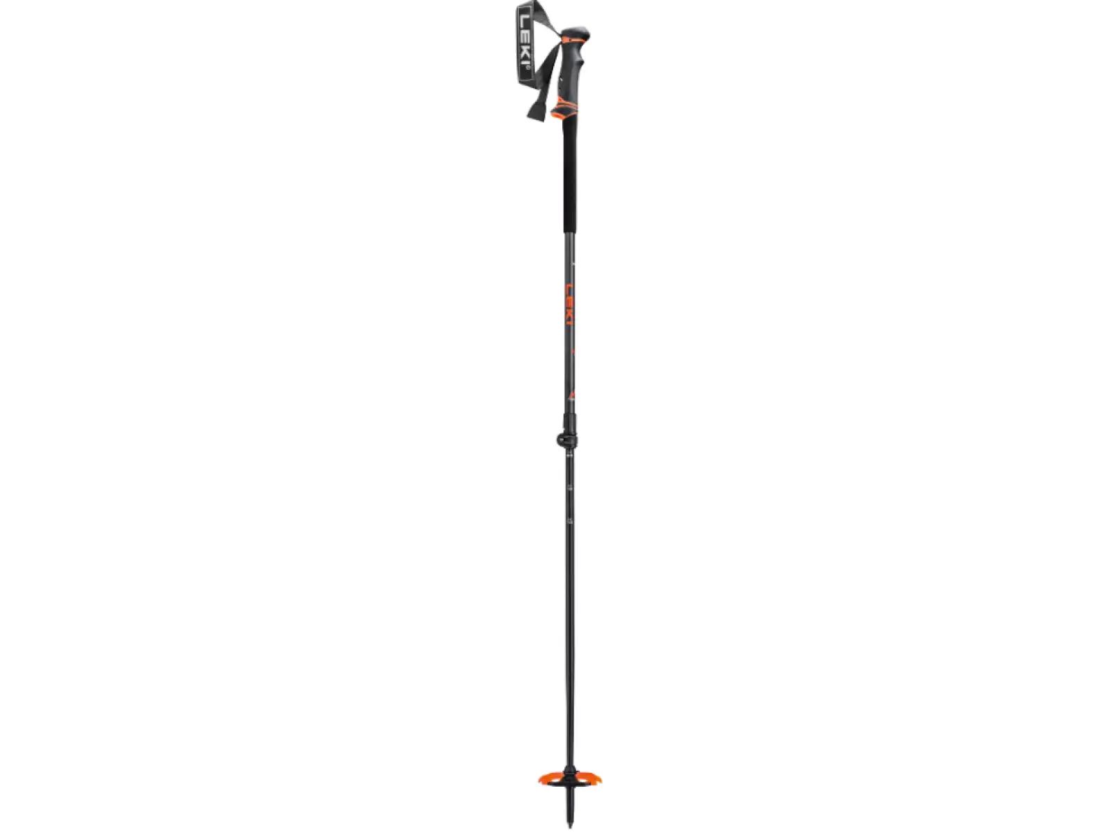Leki Helicon Lite skialpové hole Dark anthracite/Neon orange/Black