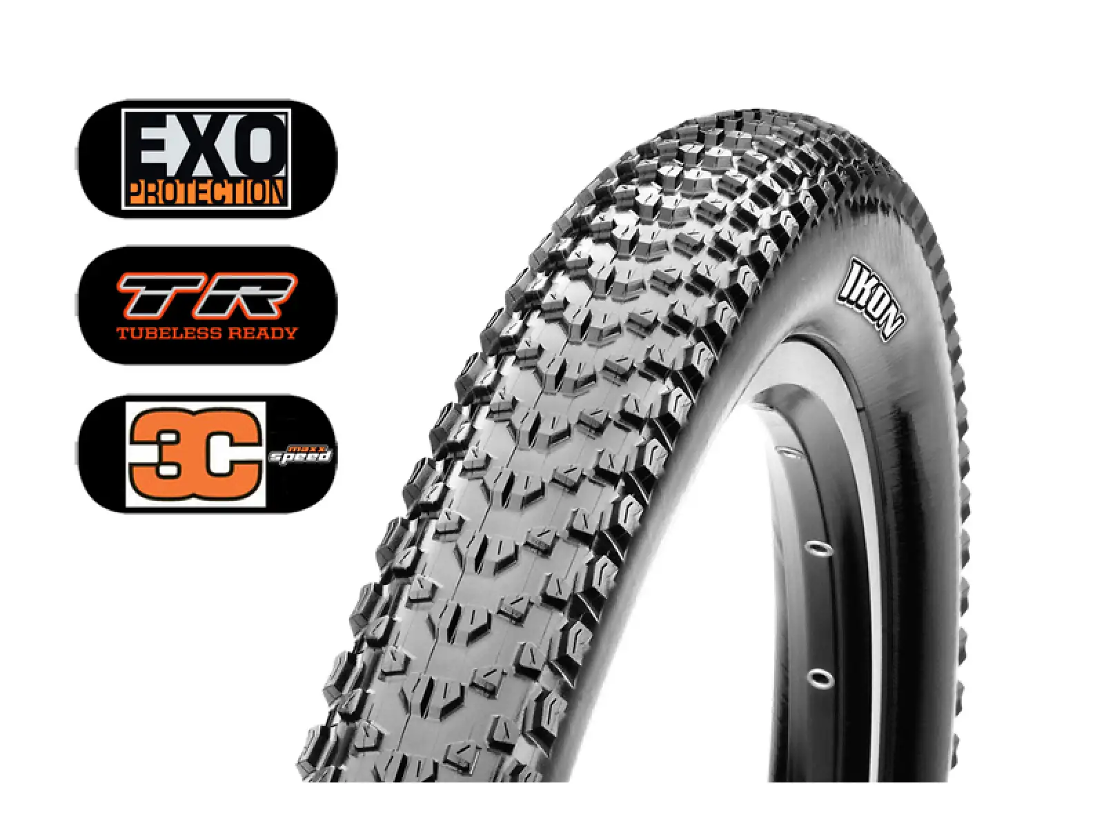 Maxxis Ikon 27,5x2,20" 3C Maxx Speed EXO TR 120 TPI MTB plášť kevlar