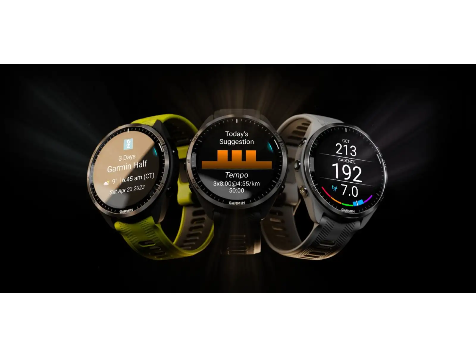 Garmin Forerunner 965 chytré hodinky Carbon Grey Titan DLC/Yellow