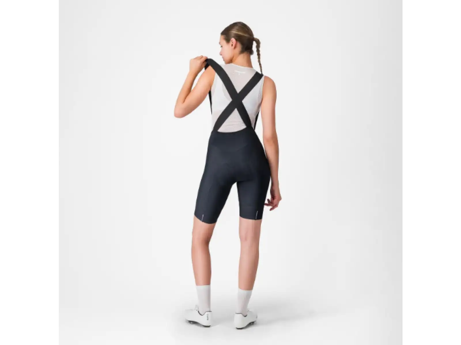 Castelli Prima 2 DT dámské kraťasy s laclem Black/Black