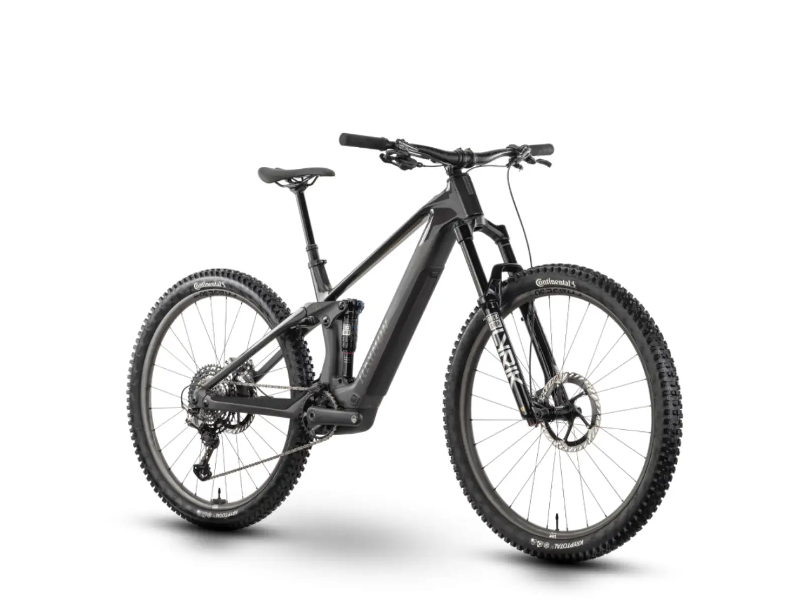 Raymon Airok Ultra celoodpružené elektrokolo Carbon Stealth/Iridescant
