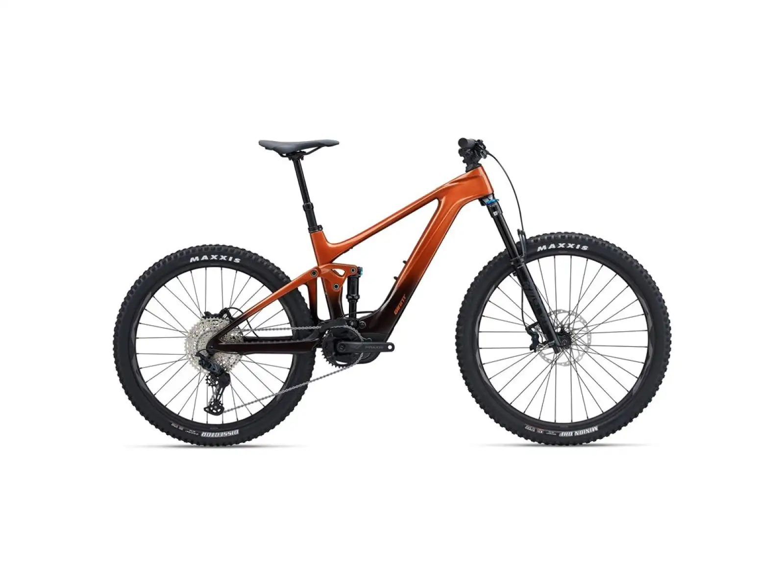 Giant Trance X Advanced E+ EL 2 horské elektrokolo Amber Glow / Cordovan