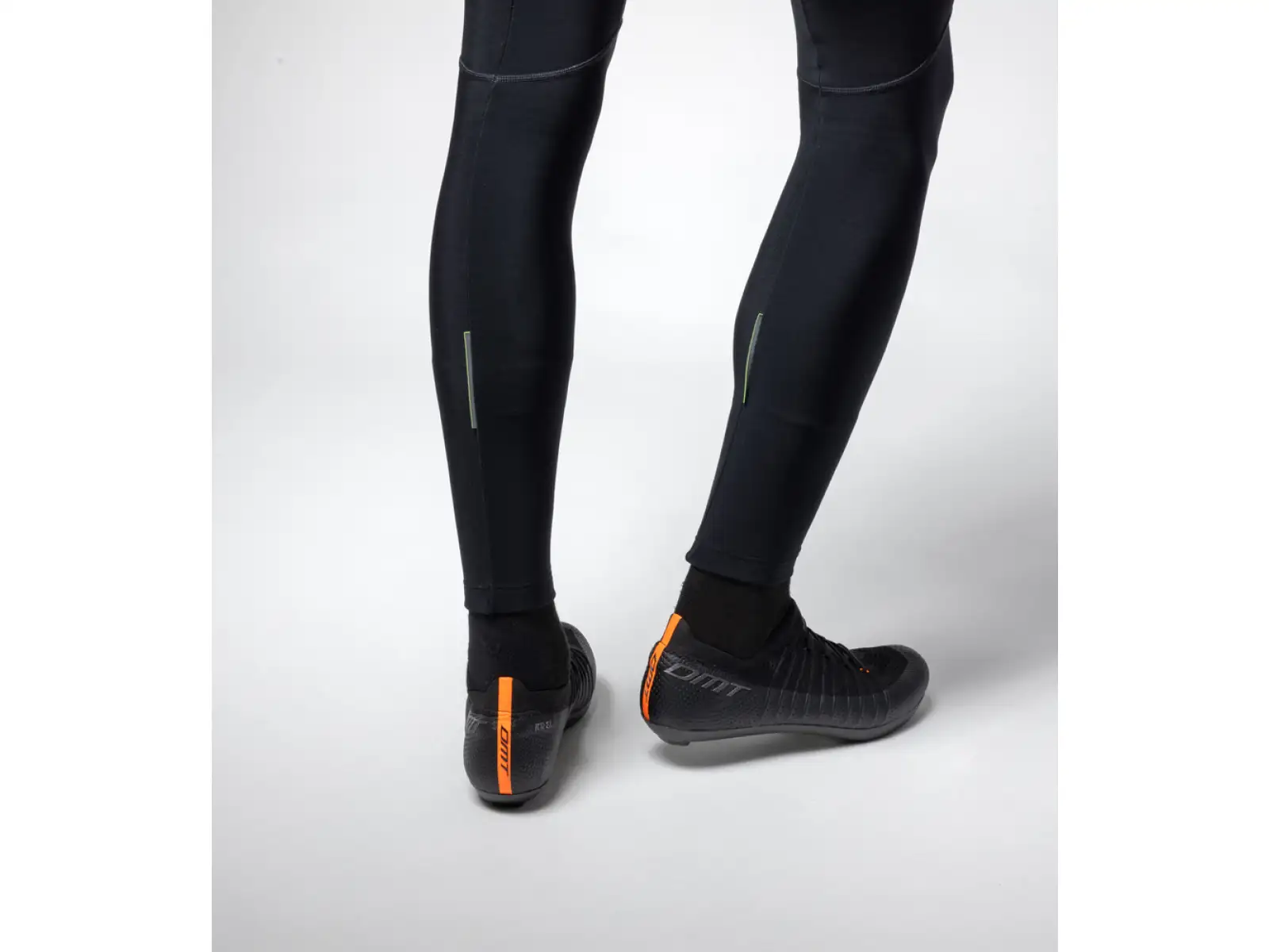 ALÉ Calzamaglia C/B Winter pánské zimní cyklistické kalhoty black/fluo yellow