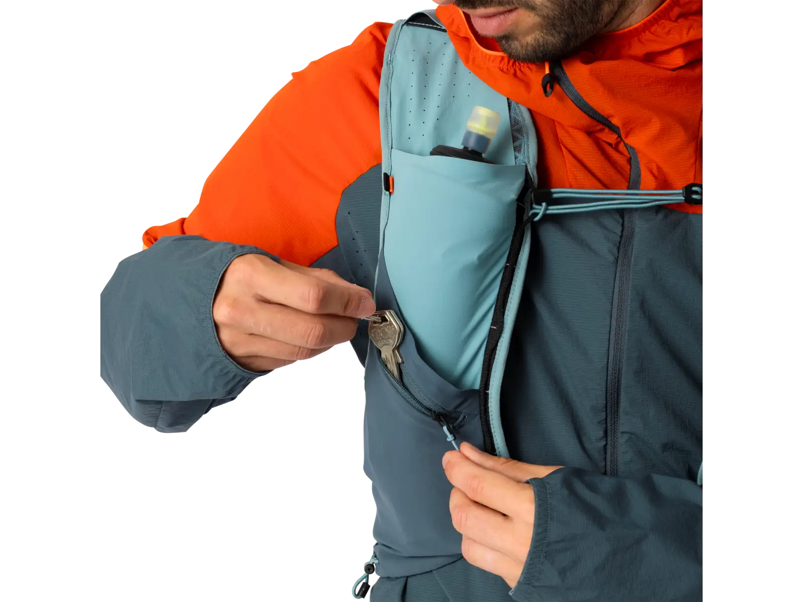 Dynafit Alpine 8 l běžecká vesta Smoke Blue/Cinder