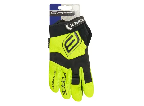 Force MTB Autonomy rukavice letní fluo