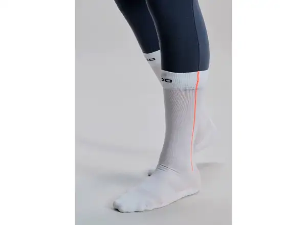 POC Race Sock Lite lyžařské ponožky Hydrogen White