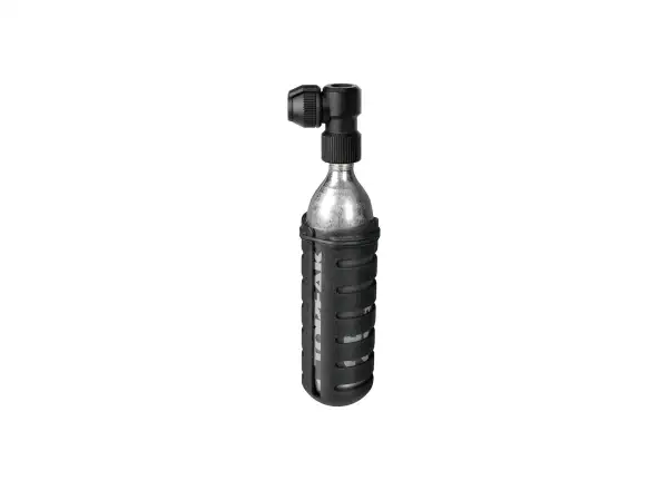 Topeak Nano AirBooster L pumpa černá + 25 g CO2 náplň