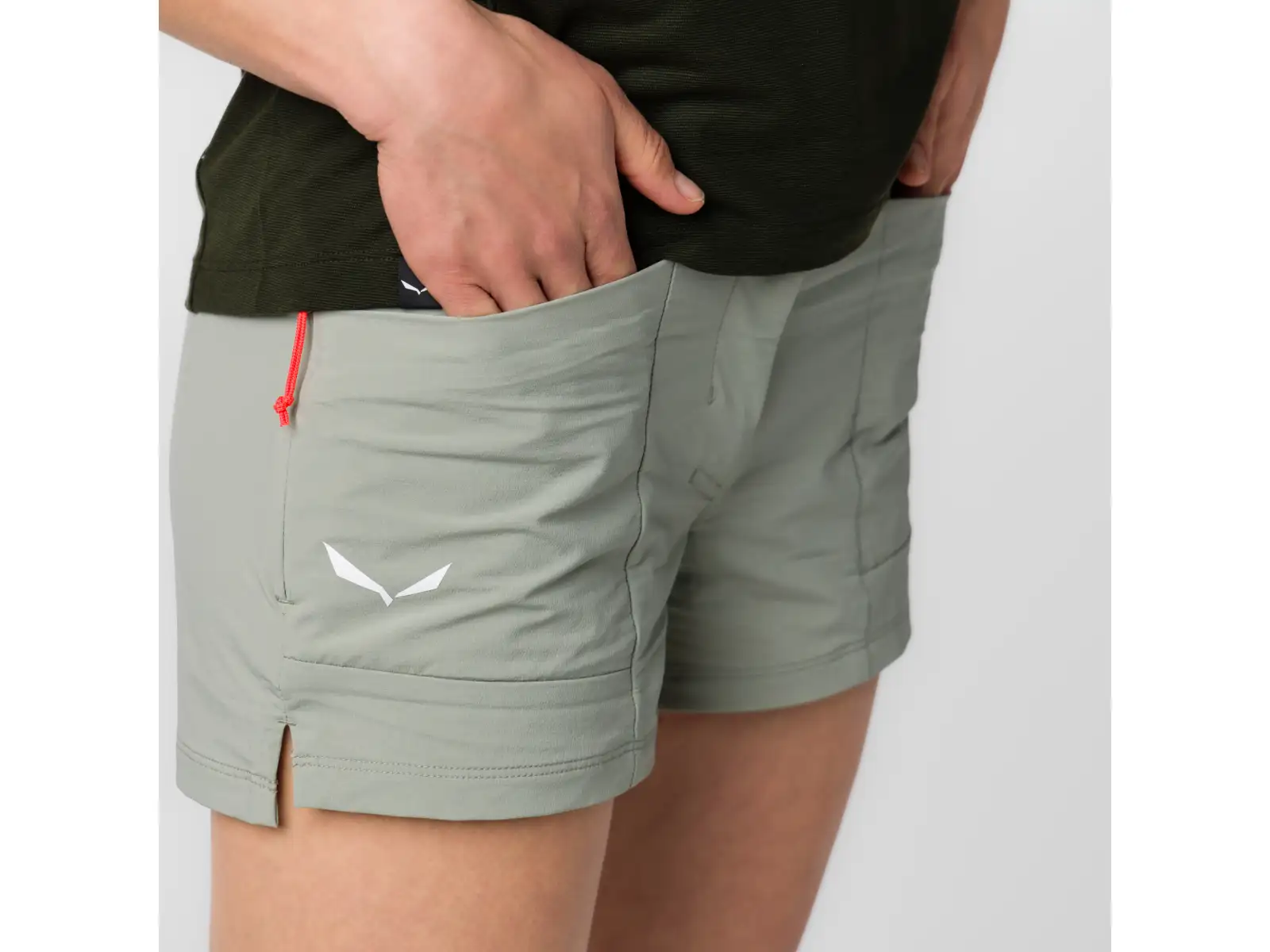 Salewa Puez Durastretch Cargo dámské kraťasy Zephyr