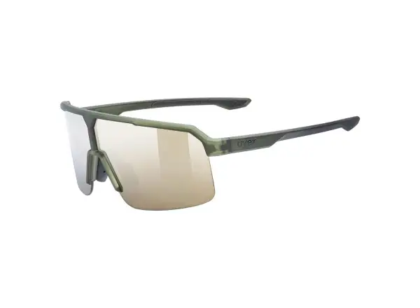 Uvex Ramp sluneční brýle Olive Matt/Mirror Gold