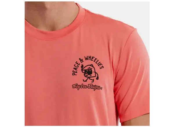 Troy Lee Designs Skyline Ride Tee pánský dres krátký rukáv P&W Melon