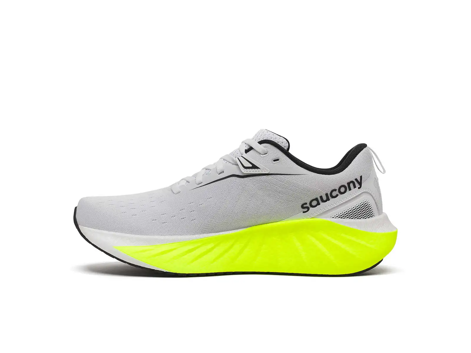 Saucony Triumph 22 pánská běžecká obuv White/Citron