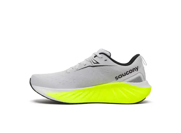 Saucony Triumph 22 pánská běžecká obuv White/Citron
