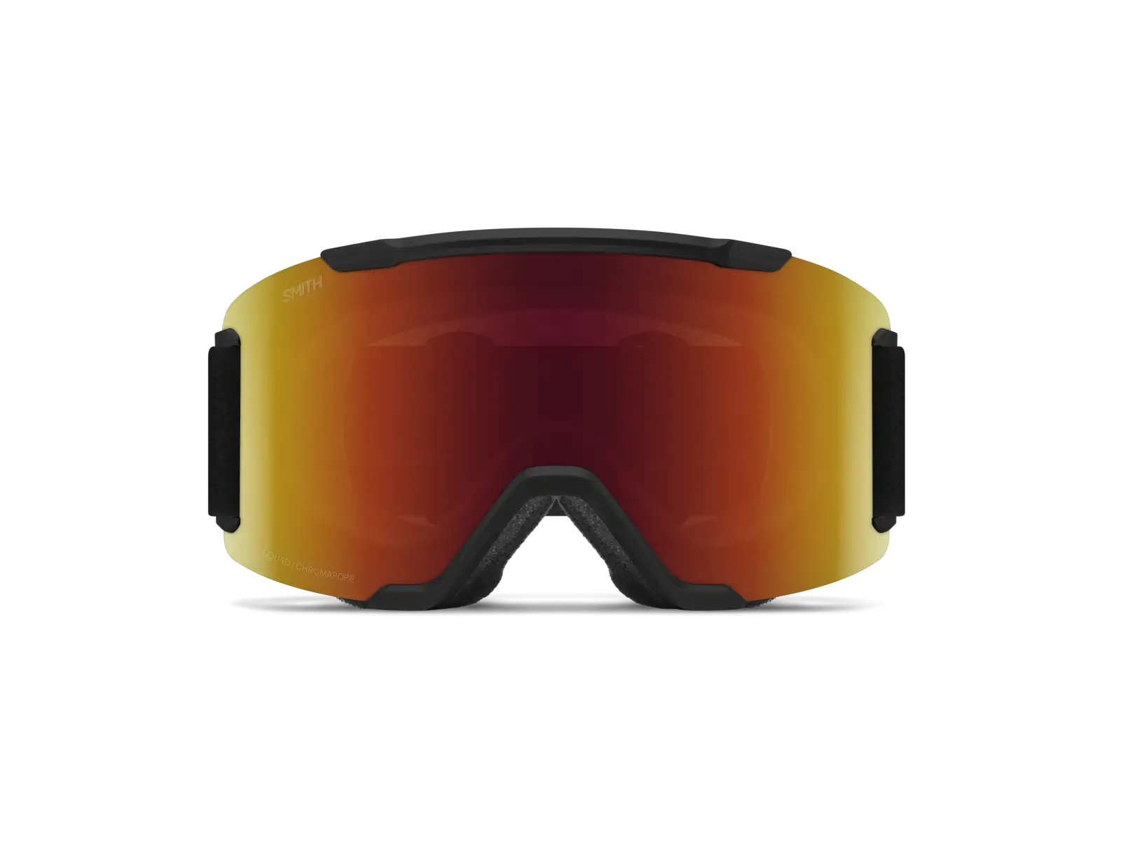 Smith Squad lyžařské brýle Black / ChromaPop Sun Red Mirror (2 skla)