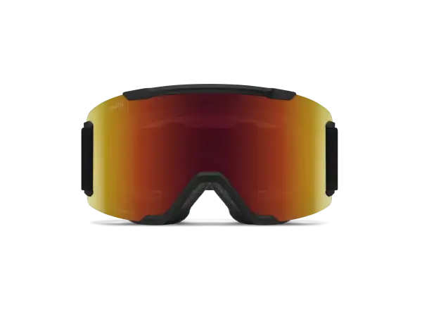 Smith Squad lyžařské brýle Black / ChromaPop Sun Red Mirror (2 skla)
