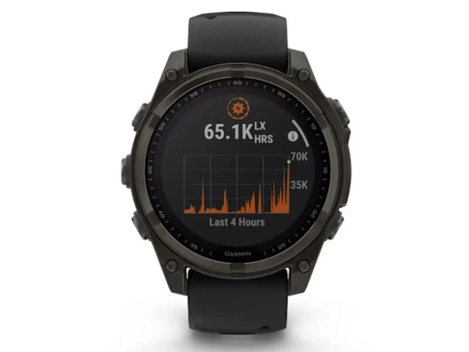 Garmin fenix 8 - 47 mm Solar Sapphire chytré hodinky Carbon Gray DLC Titanium Black/Gray