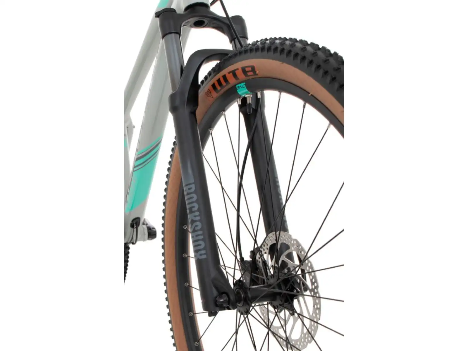 Rock Machine Catherine 60-29 gloss grey/mint green/dark grey horské kolo