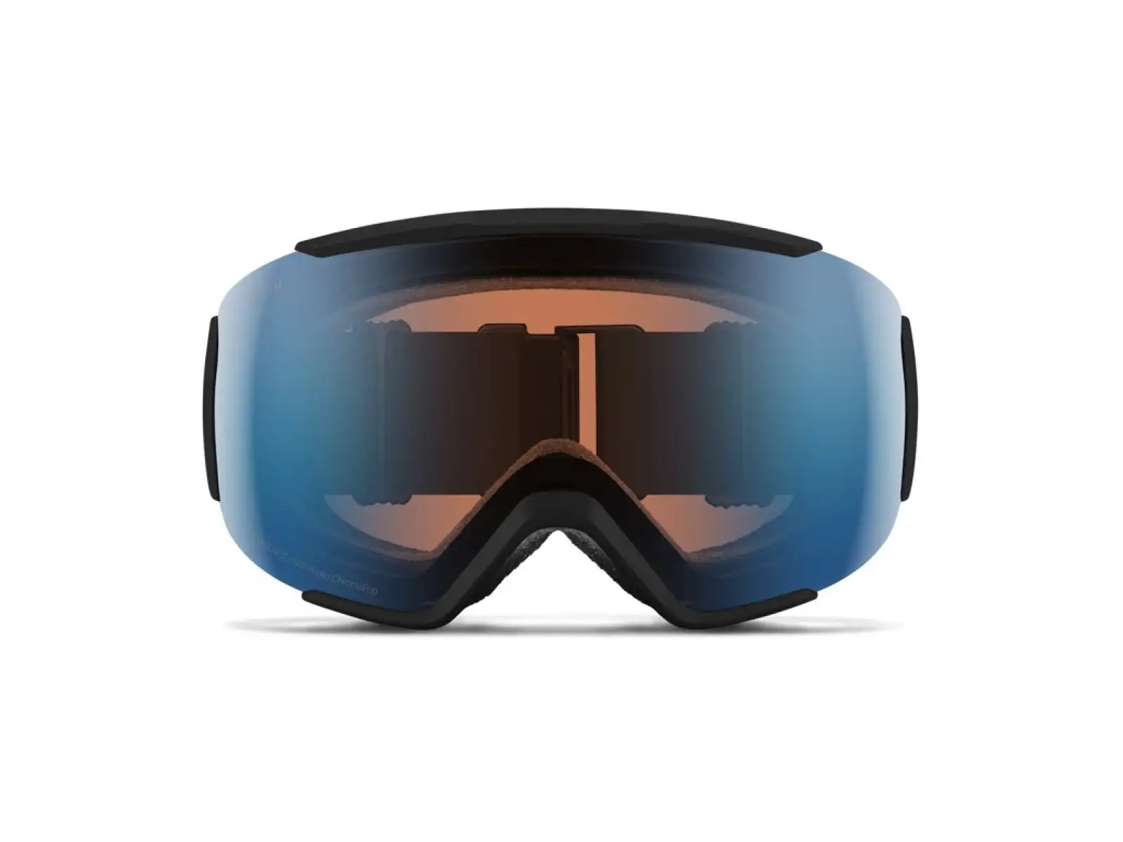Smith Sequence OTG lyžařské brýle Black / ChromaPop Pro Photochromic Blue Mirror