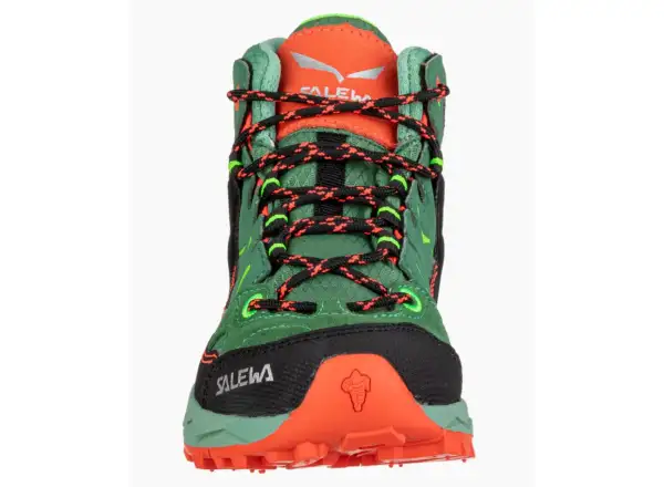 Salewa Alp Trainer Mid GTX dětské outdoorové boty Myrtle Tender Shot